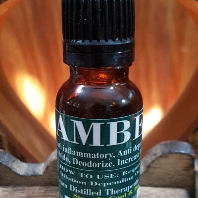 Amber Oil therapy grade essential oils Triaanyas health Mantra