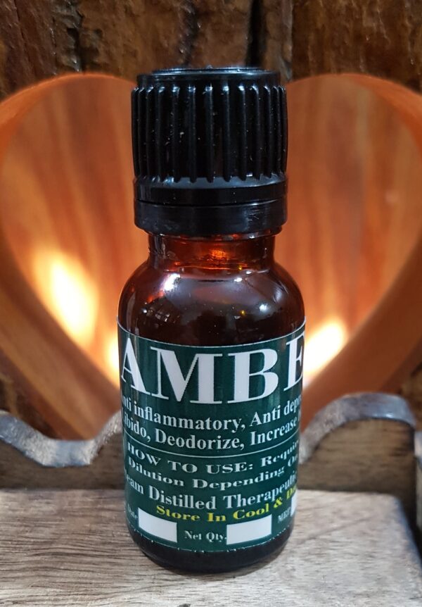 Amber Oil therapy grade essential oils Triaanyas health Mantra
