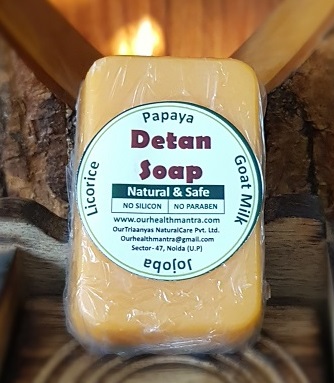 Detan Soap Handmade Triaanyas Triaanyas health Mantra