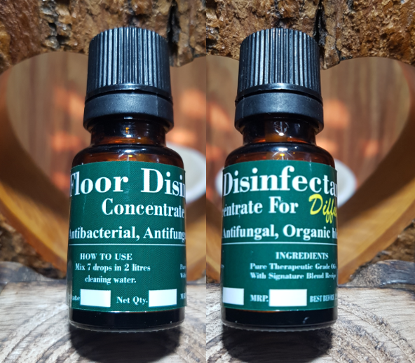 Floor Disinfectant Oil for Diffuser Triaanyas health Mantra