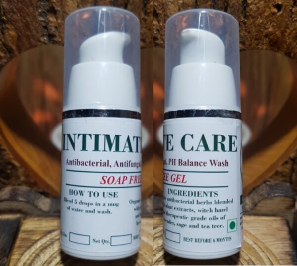 Intimate Care Soap free wash