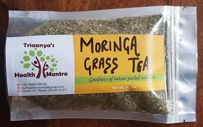 Moringa-Grass-Tea-Organic-Triaanyas-health-Mantra-Purnima-bahuguna-Top-Organic-product-company-in-India.jpg Moringa Grass Tea Organic Triaanyas health Mantra