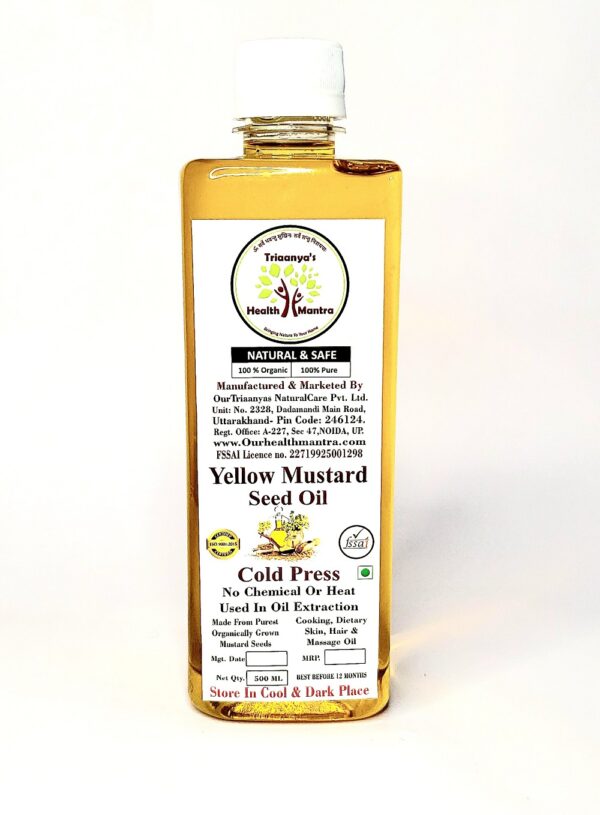 Mustard Oil Triaanyas health Mantra Purnima bahuguna Top Organic product company in India Mustard Oil Triaanyas health Mantra Purnima bahuguna Top Organic product company in India