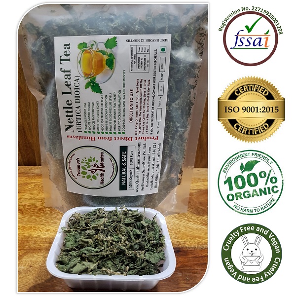 Nettle Leaf Tea Triaanyas Purnima bahuguna Top Organic product company in India organic product Nettle Leaf Tea