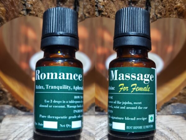 Romance Massage oil for Female Handmade Triaanyas Triaanyas health Mantra