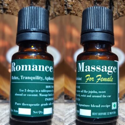 Romance Massage oil for Female Handmade Triaanyas Triaanyas health Mantra