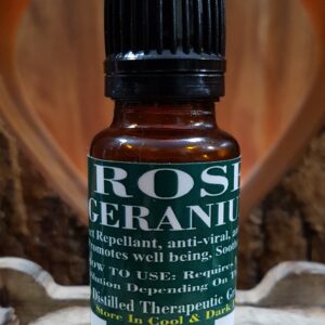 Rose Geranium Oil Organic Triaanyas health Mantra