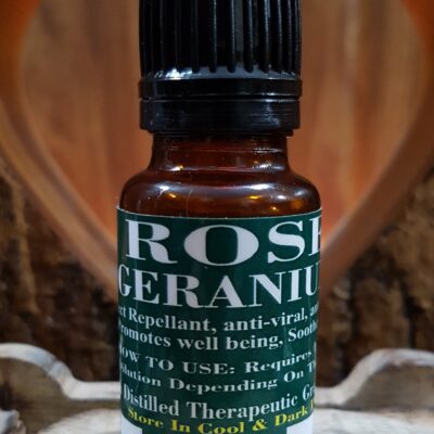 Rose Geranium Oil Organic Triaanyas health Mantra