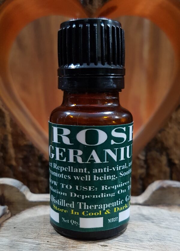 Rose Geranium Oil Organic Triaanyas health Mantra