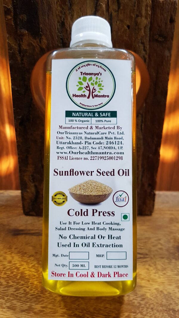 Sunflower oil Triaanyas health Mantra