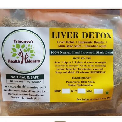 liver detox Organic Triaanyas health Mantra